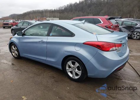 2013 Hyundai Elantra Gs из США, поврежденный, VIN KMHDH6AE6DU012817